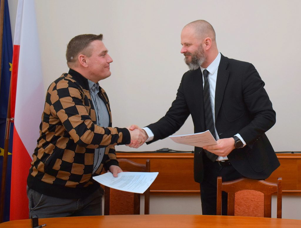 podpisanie umowy skarszewy