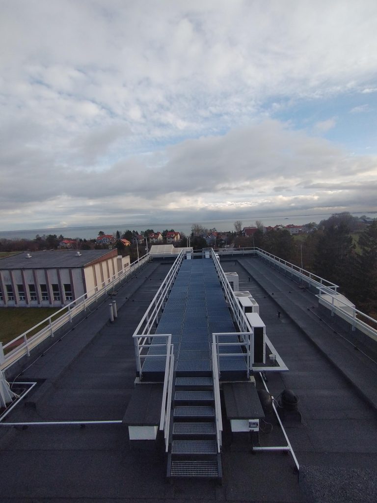 konstrukcja stalowa dach ec ctm gdynia